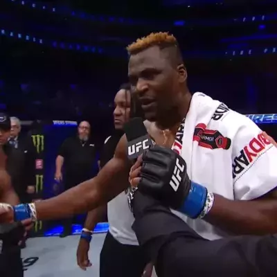 Francis Ngannous bewegende Worte nach seinem K.o.-Sieg gegen Alistair Overeem