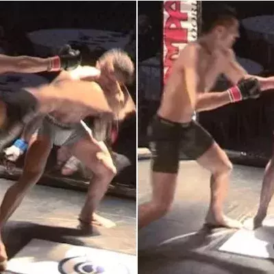 MMA: Samuel Ilnicki schlägt Solomon Rogers mit einem brutalen Head-Kick K. o.