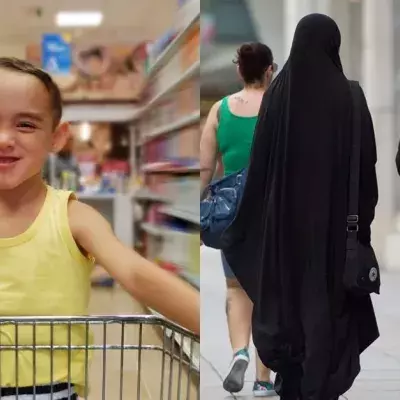 Vorurteile: So reagiert ein 4-Jähriger auf eine vollverschleierte Frau im Supermarkt