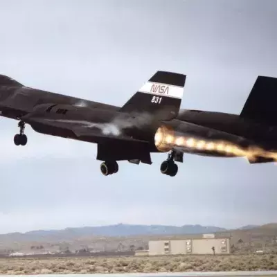 Die NASA veröffentlicht ein sehr seltenes Video vom schnellsten Flugzeug der Welt