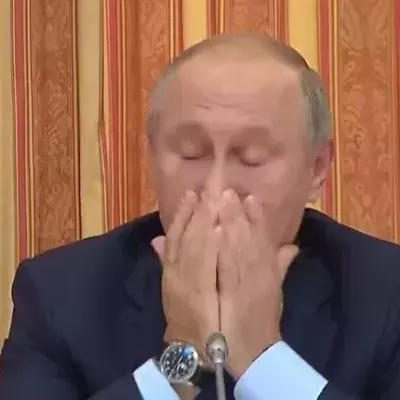So reagiert Wladimir Putin auf einen Ausrutscher seines Ministers