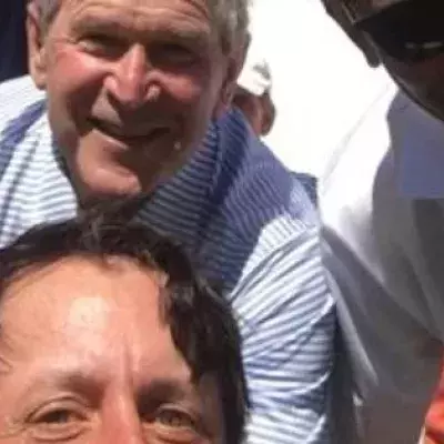 3 Präsidenten auf einen Streich: Er schießt das seltenste Selfie der Welt
