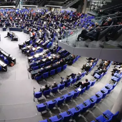 Abstimmung im Bundestag