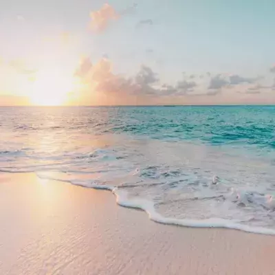 Am Strand fühlt man sich gleich ein bisschen freier