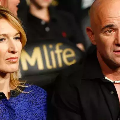 Andre Agassi und Steffi Graf 