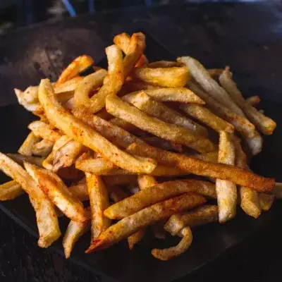 Bei dem Verzehr von Pommes kommt es immer auf die Menge an