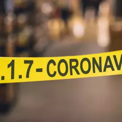 Coronavirus-Bandbarriere