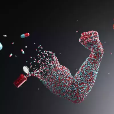 Coronavirus closeup pdb model medicine 