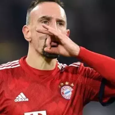 Frank Ribery wird danach nie wieder ein goldenes Steak essen!