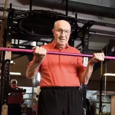 Wilhelm Brunner: Deutschlands fittester Opa geht noch mit 91 Jahren ins Fitnessstudio