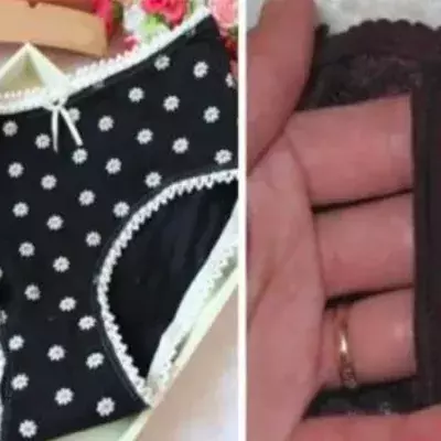 Unterwäsche-ABC: Endlich wissen wir, wozu dieses Täschchen im Intimbereich von Damenslips gut ist!