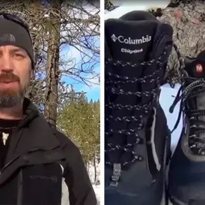 Dieser Mann hat eine geniale Idee, wie eure Füße im Winter immer warm bleiben!