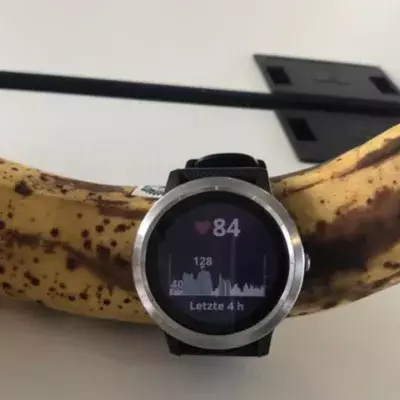 Entdeckung: Fitnesstracker kann den Puls von Bananen messen