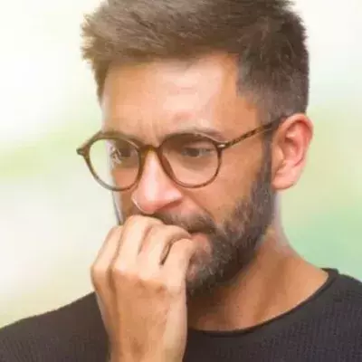 Manche Menschen können auch vor sich selbst Angst haben