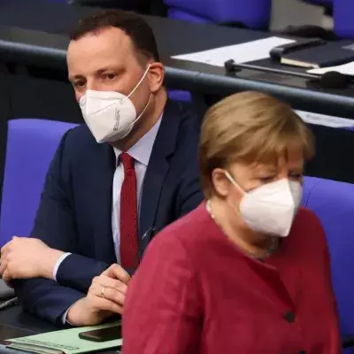 Merkel und Spahn