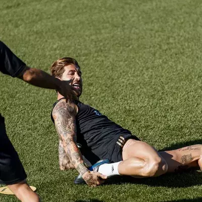 Trainingssession bei Real Madrid