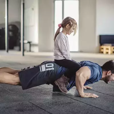 Vater sein und trotzdem fit bleiben
