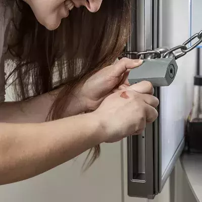 Safe im Kühlschrank