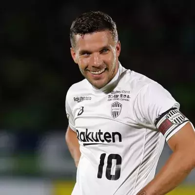 Lukas Podolskis zweites Standbein ist die Gastronomie