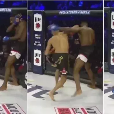 Raymond Daniels Sieg durch Knockout über Wilker Barros