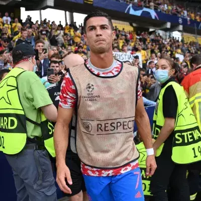 Ronaldo schießt Security-Man k.o.