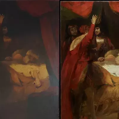Gemälde,Dämon, Joshua Reynolds