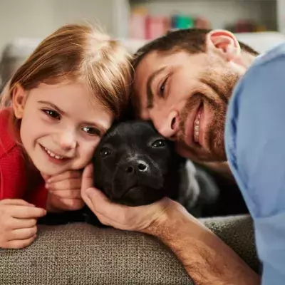 Pitbull darf mit Tochter im Bett schlafen: Was dann passiert, überrascht alle