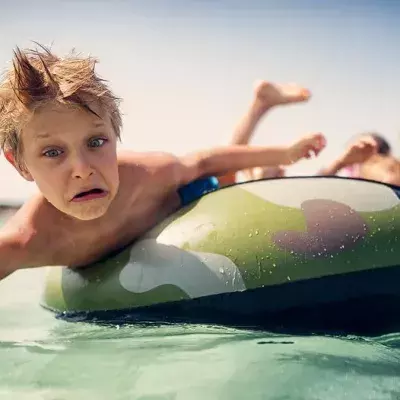 Angst vor Gefahren im Wasser