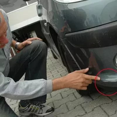 Wie sich eine kleine Delle im Blech am Auto selber ausbeulen lässt