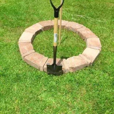 Garten: Gemütliches Sitzrund für wenig Geld