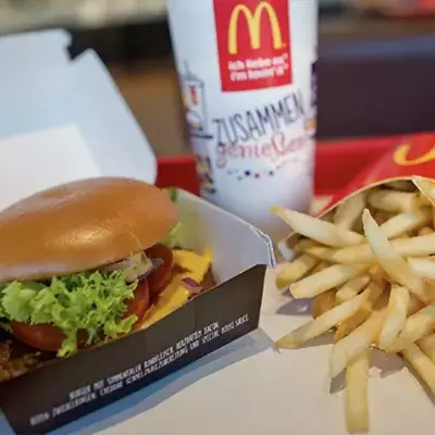 Fast Food frischer essen