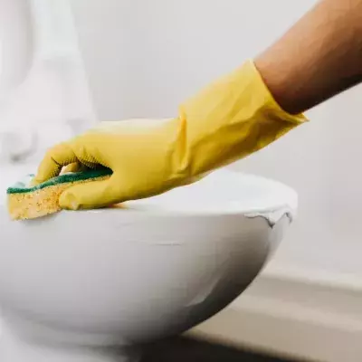 Fehler beim Desinfizieren der Toilette
