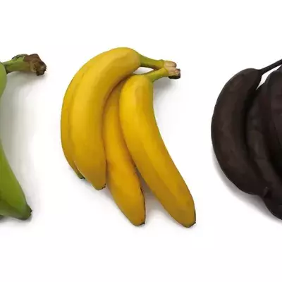 Grün, gelb oder schwarz: Welche Banane ist am gesündesten?