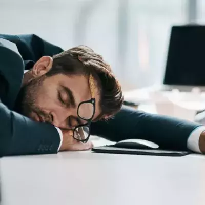 Schlafen am Arbeitsplatz