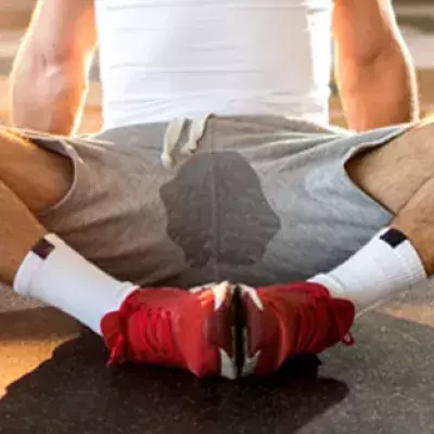 Schweiß beim Sport