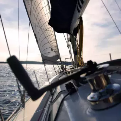 Segelboot in Kroatien