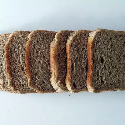 Toastbrot zeigt an, wenn man sich nicht die Hände gewaschen hat
