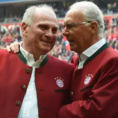 Uli Hoeneß und Franz Beckenbauer