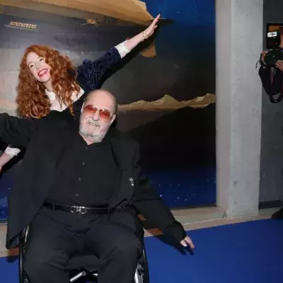 Beunruhigende Bilder: Ralph Siegel im Rollstuhl