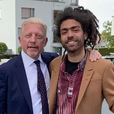 Boris Becker und sein Sohn Noah Becker
