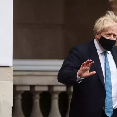 Boris Johnson beim G7-Gipfel am 5. Juni in London