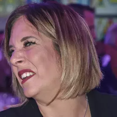 Daniela Büchner feiert