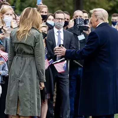 "Das ist nicht Melania!": Donald Trump soll Double für seine Frau haben