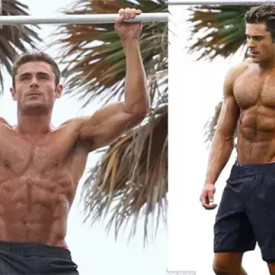 Zac Efron: So trainiert er seine Brustmuskeln und Schultern