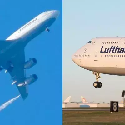 Kerosinregen über Deutschland: Lufthansa-Maschine lässt absichtlich Treibstoff ab