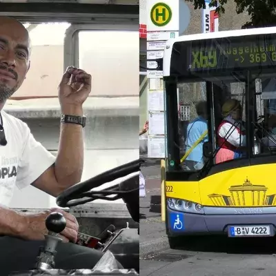 Berlin: Flüchtlinge werden zu Busfahrern ausgebildet