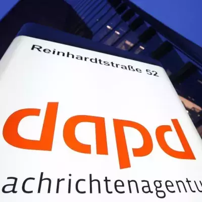 Die Fassade der Berliner Nachrichtenagentur DAPD 2013