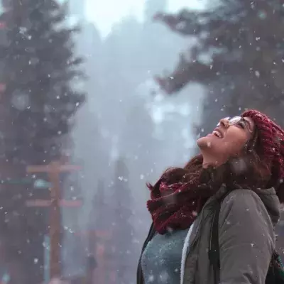 Wintereinbruch, Deutschland, Schnee, Sachsen