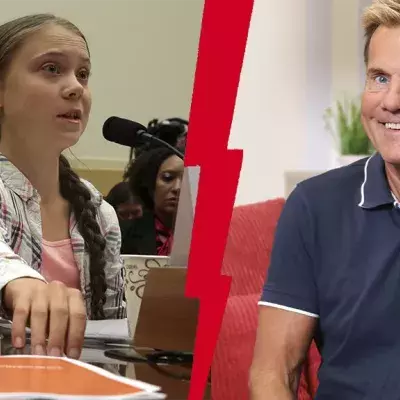 Dieter Bohlen und Greta Thunberg