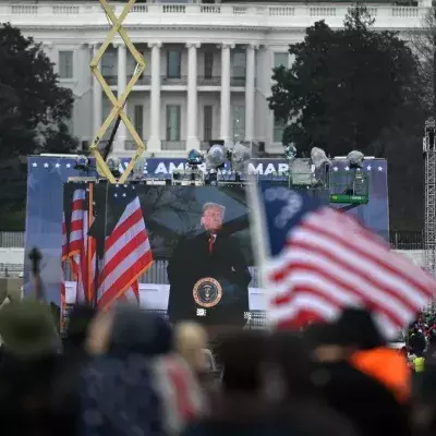 Donald Trump beim "Save America March"
